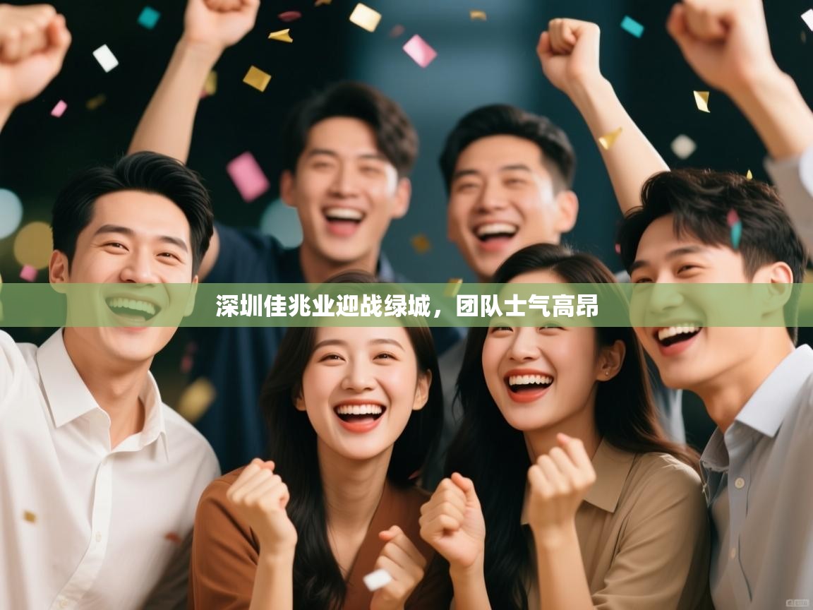 深圳佳兆业迎战绿城，团队士气高昂
